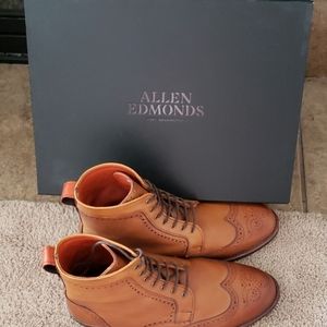 Allen Edmonds Dalton Wingtip Dress Boots (NEW!)